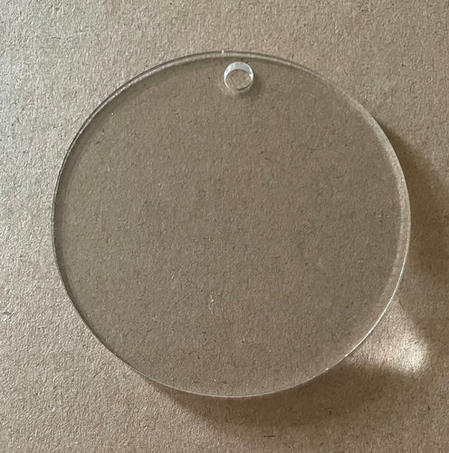 Blank Acrylic Ornament (5pk)