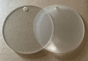 Blank Acrylic Ornament (5pk)