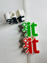 Load image into Gallery viewer, F It Straw Topper