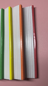 Double Sided Colored Foam Tape Strips (3mm)