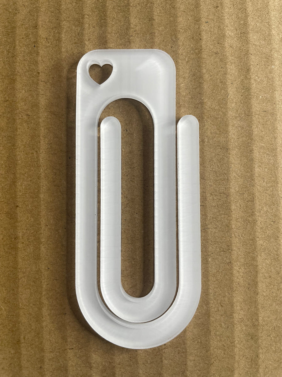 Acrylic Blank Paperclip (5pk) – Kreative Memories & Bling