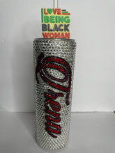Load image into Gallery viewer, I Love Being A Black Woman Straw Topper