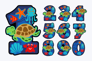 3D Turtle Numbers
