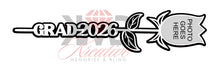 Load image into Gallery viewer, Grad 2026 Rose (Digital Laser Cut File)