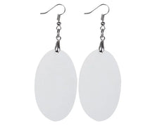 Load image into Gallery viewer, Sublimation MDF Earrings-Oval