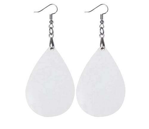 Sublimation MDF Earrings-Teardrop