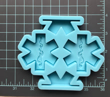 Load image into Gallery viewer, First Responders Straw Topper Mold