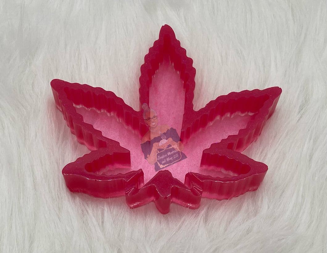 Weed Leaf Ashtray Mold